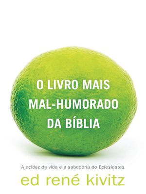 cover image of O livro mais mal-humorado da Bíblia